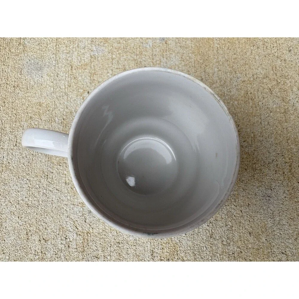 Vintage 1950-70s USSR Russian Dulevo Dulyovo Porcelain Glazed Demitasse Cup 6 oz